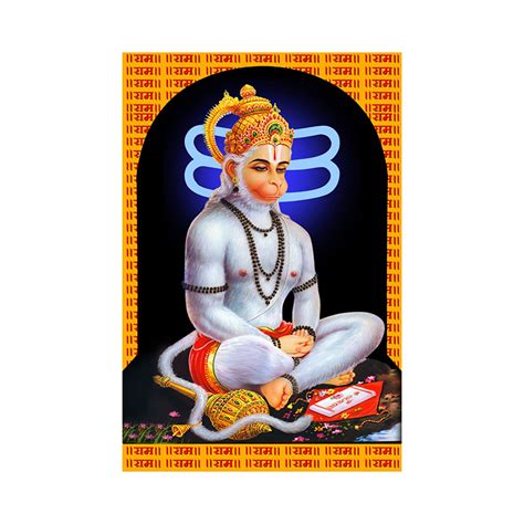 Dharvika Innovations Hanuman Poster Big Size | Hanumanji Poster Big ...