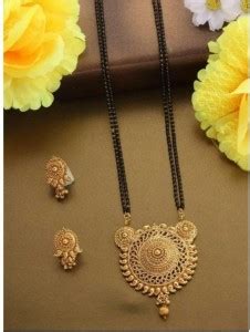 Fashion Nakshatra Alloy Gold-plated Gold Jewellery Set Price in India ...