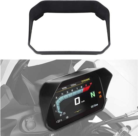 Buy Motorcycle Instrument Sun Visor, GUAIMI Glare Shield for Cockpit ...