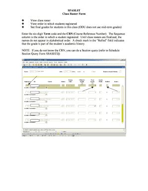 Fillable Online cif roster fill in Fax Email Print - pdfFiller