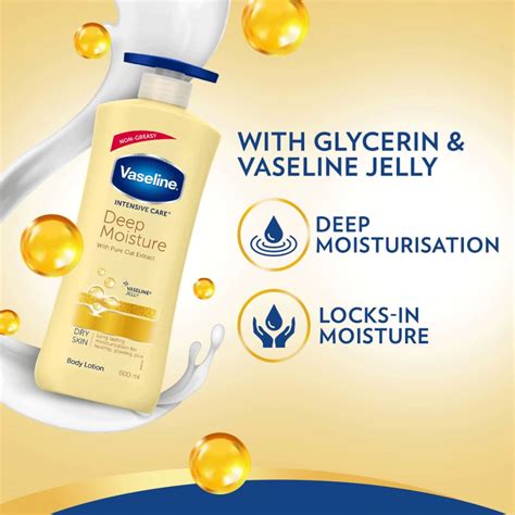 Buy VASELINE INTENSIVE CARE DEEP MOISTURE BODY LOTION - 600 ML Online ...