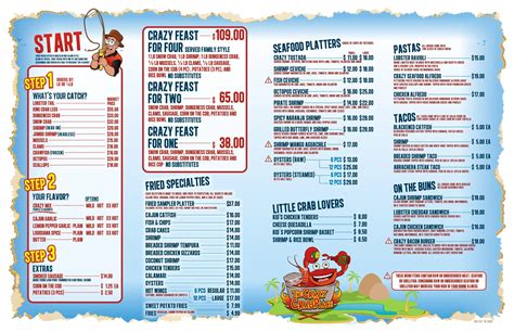 Crab And Claw Tallahassee Menu at Kimberly Clifton blog