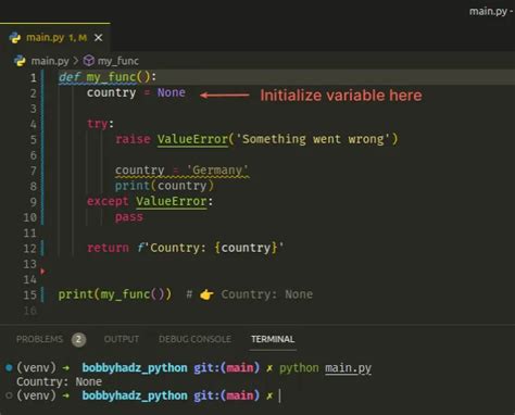 Unbound Local Error Python PyCharm 的图像结果