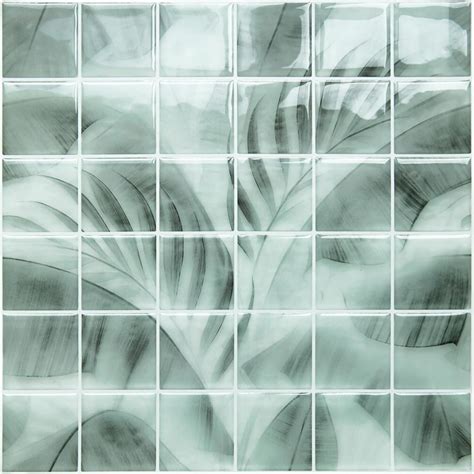 YOFUN Peel and Stick Backsplash - Gray 3D Self Adhesive Tile Backsplash ...