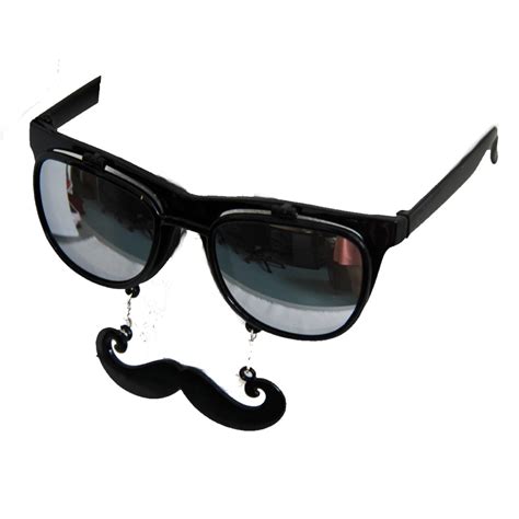 Sunglasses With Mustache Attached