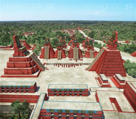 Reconstrucción de Tikal | Tikal, Mayan architecture, Maya architecture