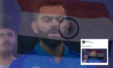 Virat Kohli’s Pic With Indian Flag Is Now Amongst The Top Trends On ...