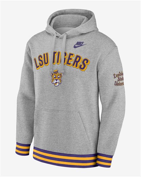 LSU Legacy Retro Men’s Nike College Pullover Hoodie. Nike.com