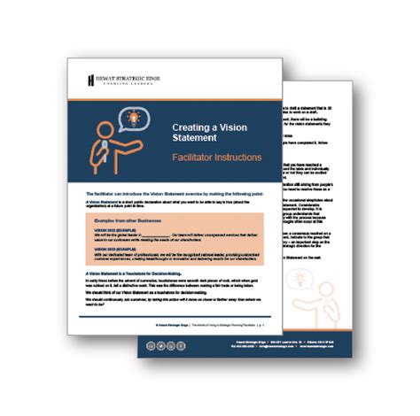 Creating a Vision Statement Worksheet 的图像结果