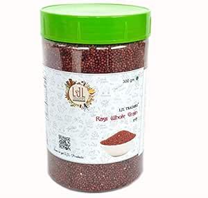 LJL Traders Ragi Whole Grain / Nachni / Finger Millet / Keppa ...