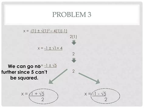 Solving Quadratic Using the Quadratic Formula 的图像结果