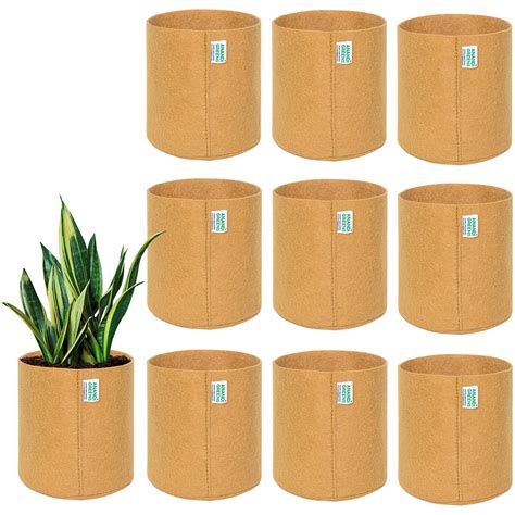 Anandi Green's 400 GSM Geo Fabric Plant Grow Bag Suitable for Terrace ...