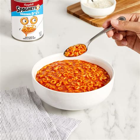 Buy SpaghettiOs Original A to Z's Canned Pasta, Healthy Snack for Kids ...