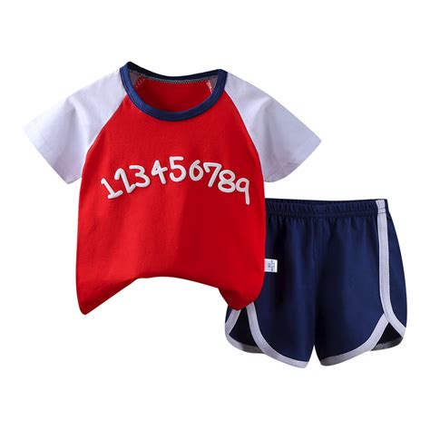 Boys Sports Clothes Athletic Tank Top and Basketball Shorts Outfit Set ...