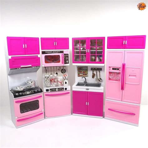 Image result for Getting a Barbie Doll Kitchen Set