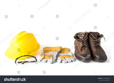 Construction Site Safety Personal Protective Equipment Stock Photo ...