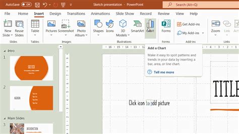 Image result for PowerPoint Insert Chart