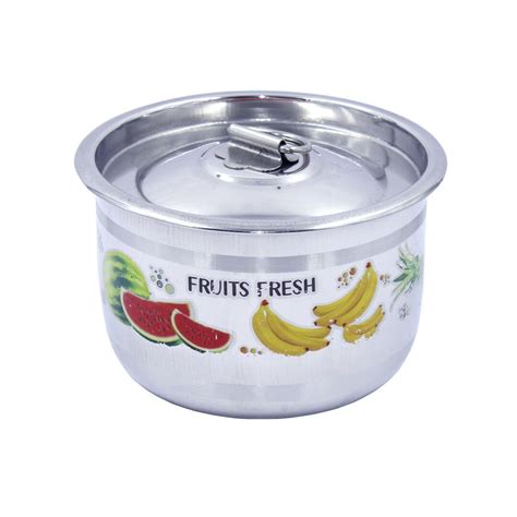 Steel Fresh Fruit Serving Box – Steel House