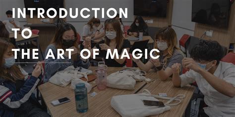 Introduction to the Art of Magic (Beginner Magic) - 4th, 11th Nov & 2nd ...