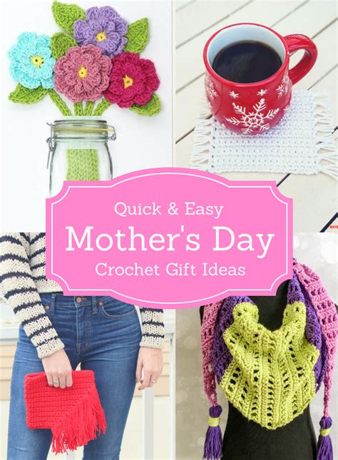 crochet projects for mother's day