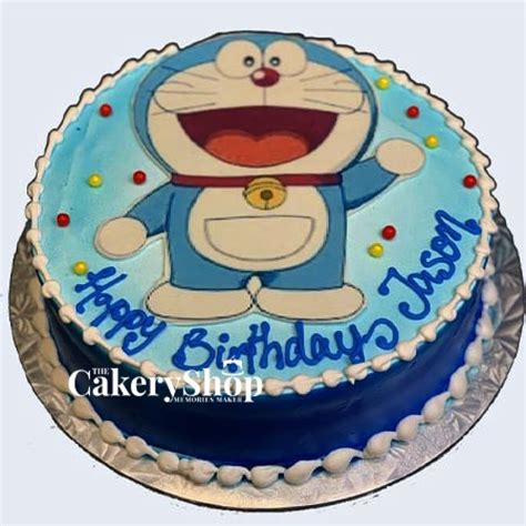 Buy Doraemon Photo Cake Online | The Cakery Shop | Free Shipping