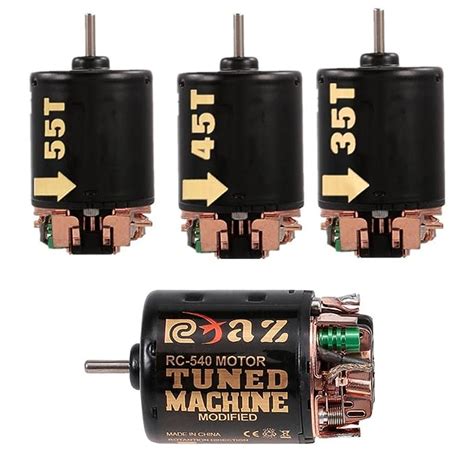 Buy RC Model Electric Motor 55T Brushed 540 High Power RC Car Crawler ...