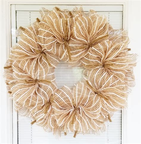 Deco Mesh Angel Wreath Tutorial 的图像结果