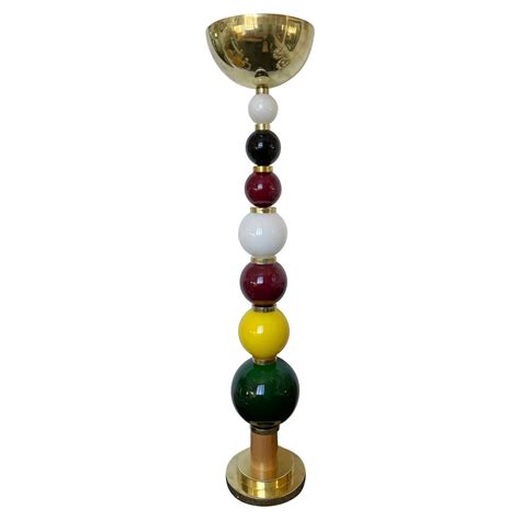 Stiffel Graduated Brass Ball Floor Lamp at 1stDibs | stiffel floor ...