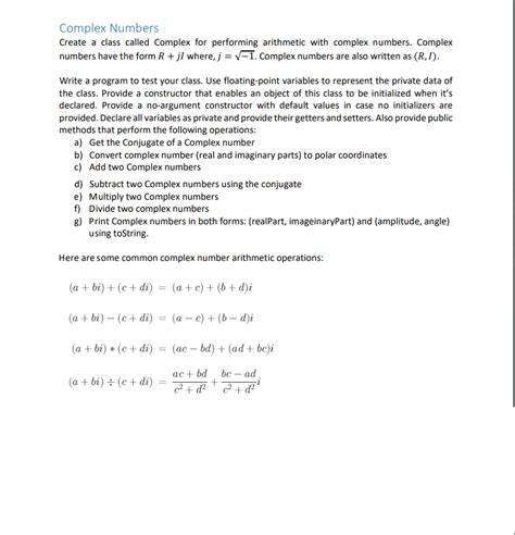 How to Create Complex Class in Java 的图像结果