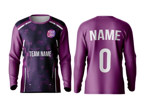 Custom Name & Number Full Sleeve Jersey – jerseyjunction