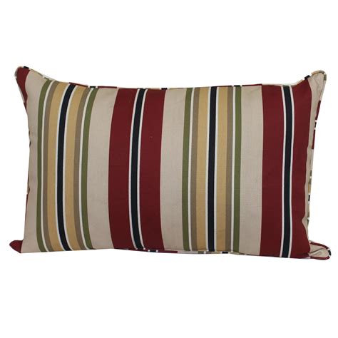 Buy Brentwood Originals 35618 Indoor/Outdoor Pillow 13"x20", Black ...