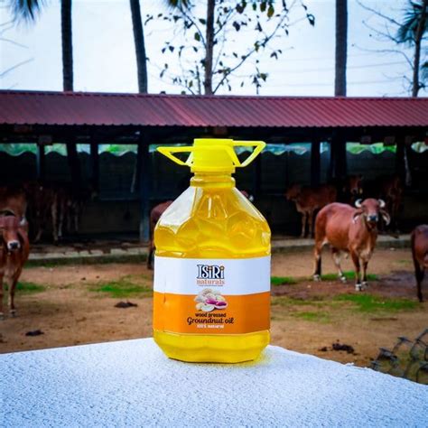 Isiri Farms Woodpressed Groundnut Oil (5 Liters) I All Natural I Pure I ...