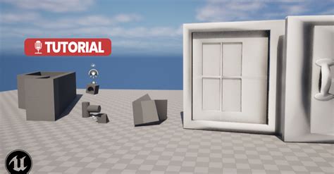 Unreal Engine 5 Modelling 的图像结果