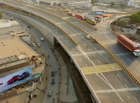 Inauguration of 1.2 km long six-lane overbridge at Gondal Chowk, Rajkot ...