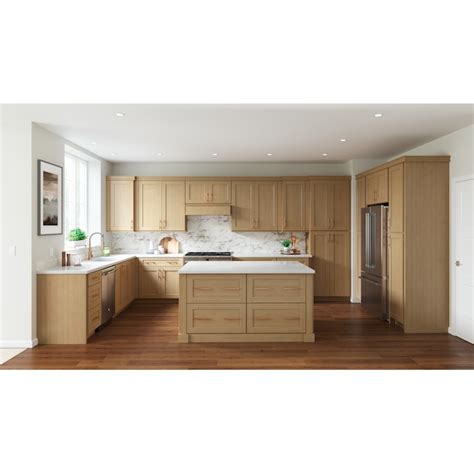 allen + roth Innsbrook 15-in W x 90-in H x 24-in D Rye Pantry Fully ...