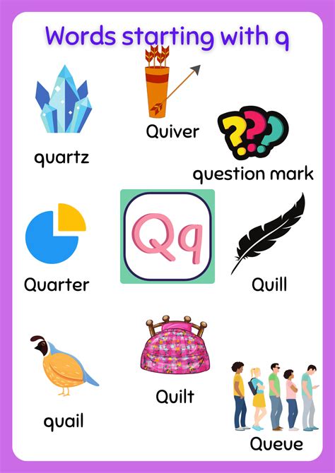Q Words For Kids Archives - About Preschool