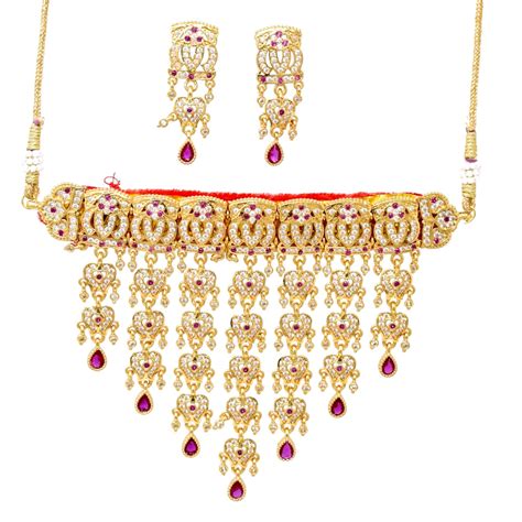 Buy Meira Jewellery Brass Rajasthani Rajputi Traditional Aad Jewellery ...