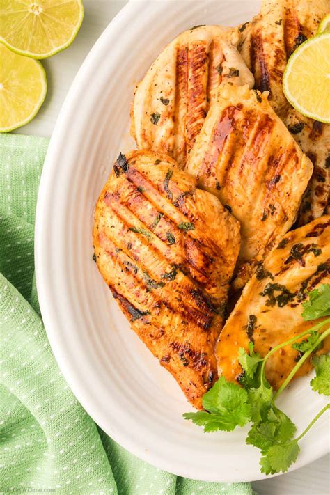 Cilantro Lime Chicken Marinade - grillonadime.com