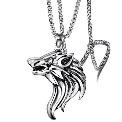 Wolf Shaped Pendant