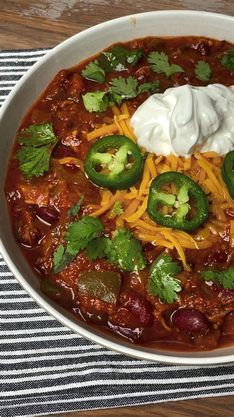 Best 12 Hearty Brisket Chili Recipe – Artofit