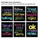 Classroom Rules Posters | Classroom Expectations Black Background