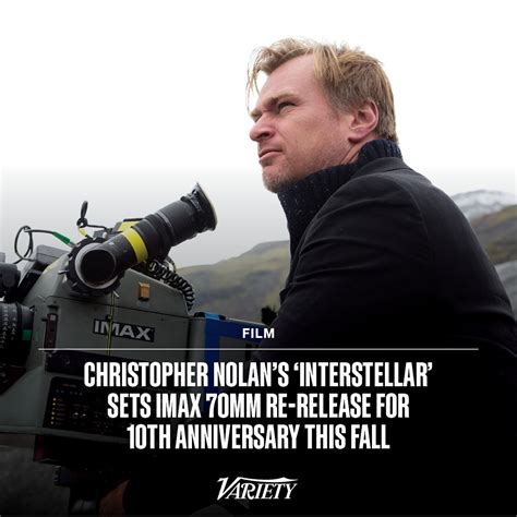 Christopher Nolan’s “Interstellar” will be re-released in theaters in ...
