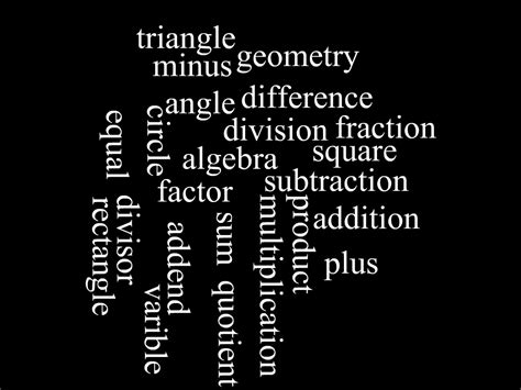 English Word in Math 的图像结果