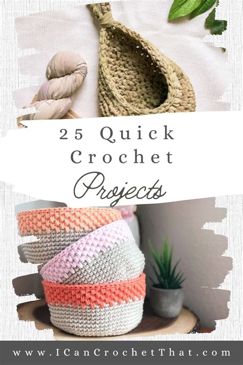 Image result for Quick Crochet Projects