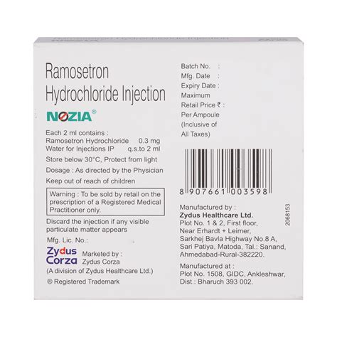 Nozia Injection | 30 Minutes 24/7 Delivery