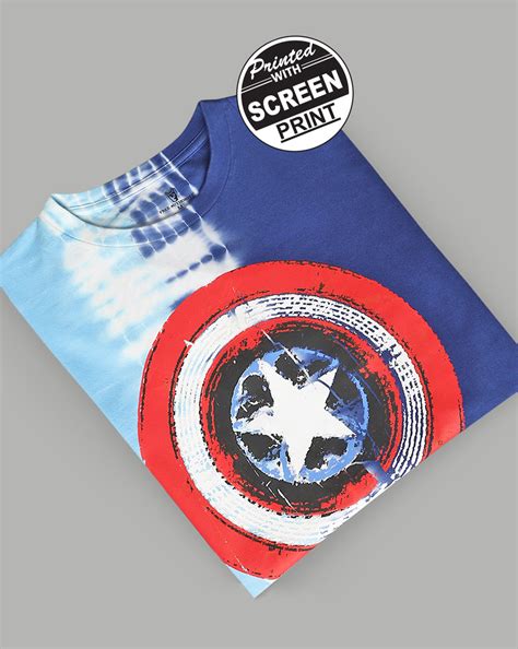 Captain America Regular Fit Tshirt For Men – Free Authority