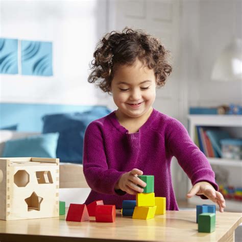 Melissa & Doug Shape Sorting Cube - Classic | Ubuy India