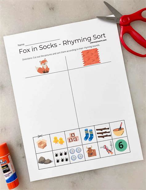 Fox In Socks Guided Drawing at Sebastian Nanson blog