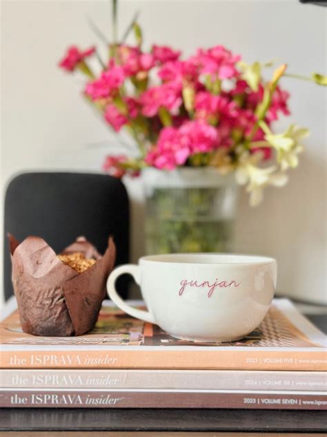 Personalized White Cappuccino Mug | Custom Ceramic Coffee Mug with Name ...