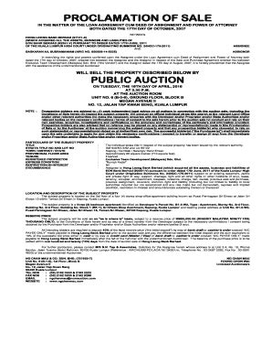 Fillable Online IN THE MATTER OF THE LOAN AGREEMENT CUM DEED OF ...